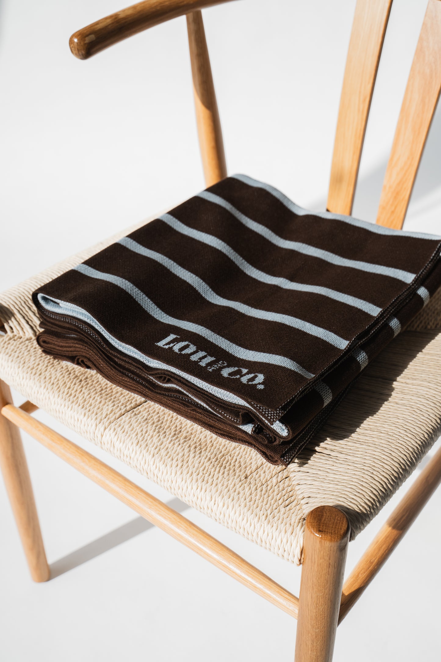 Blanket Brown Stripes