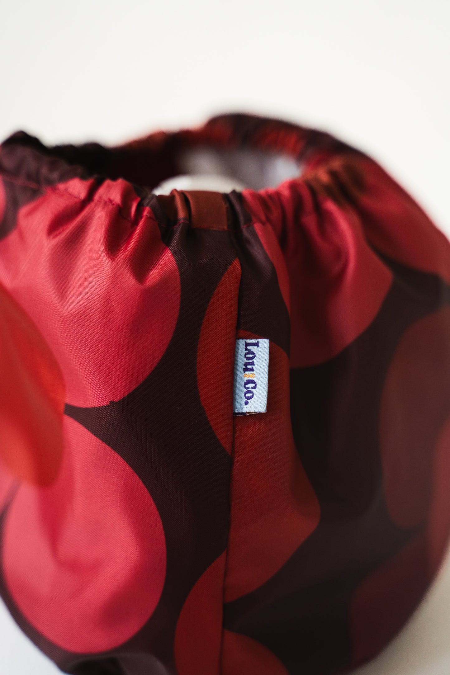 Waterproof Dog Snood Red Flowers