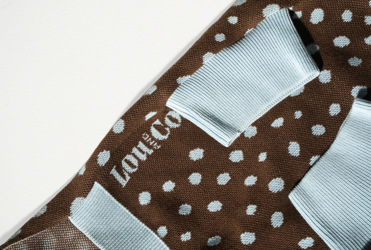 Dog Sweater Dots