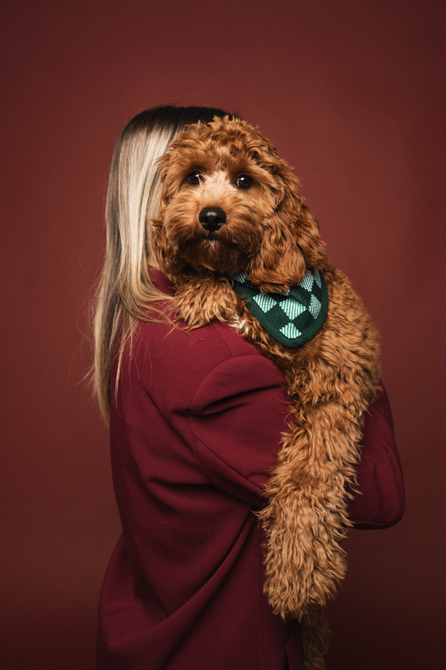 Christmas Bandana Merry Mosaic