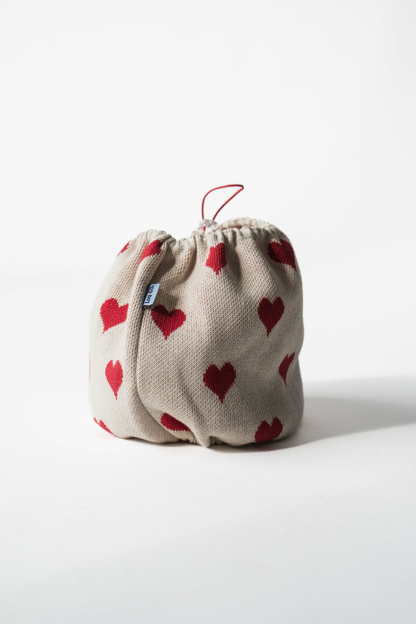 Knitted Snood Hearts