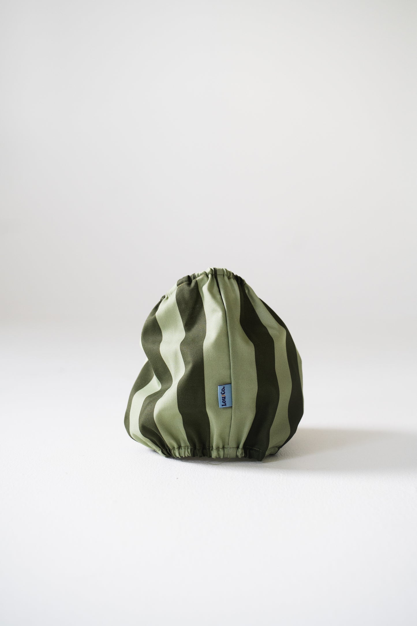 Dog Snood Stripes Green