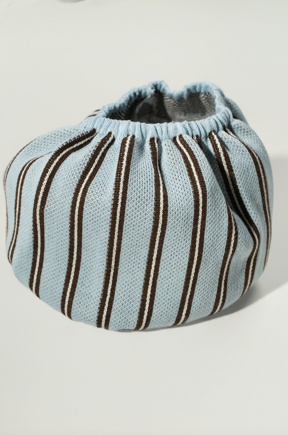 Knitted Snood Blue Stripes